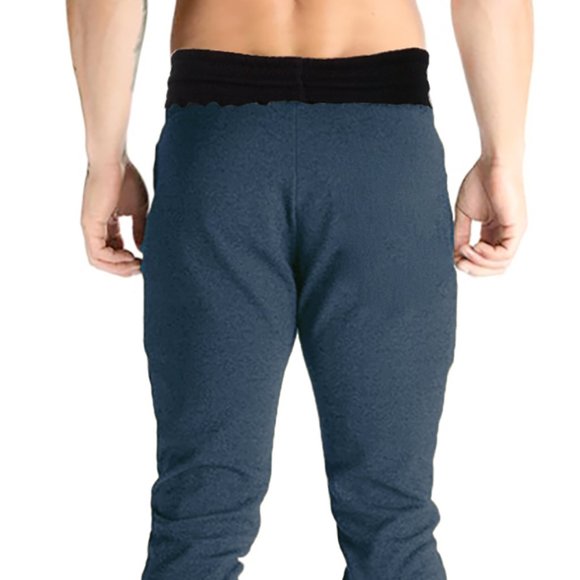 Sweatpants for Men Athletic Joggers with Side Poc - Picture 2 of 4